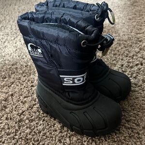 Sorel Black and Gray Snow Boots